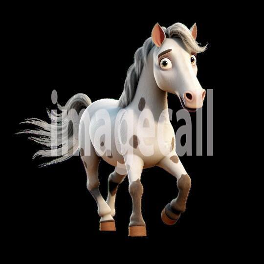 Clipart Fairy Tale Horses 17300dpi