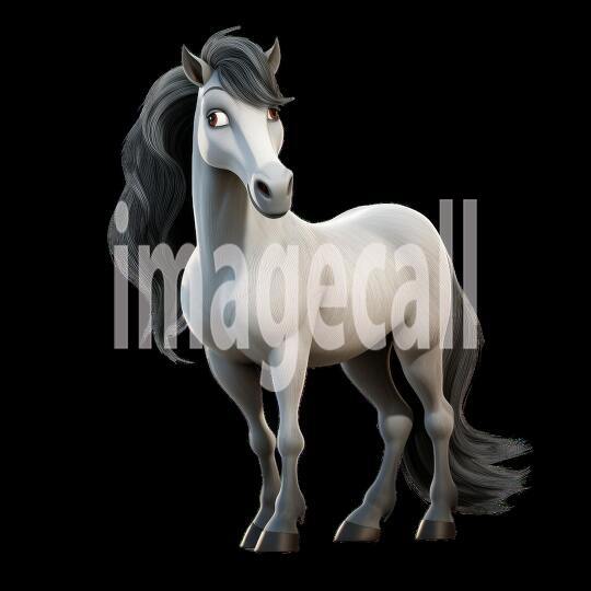 Clipart Fairy Tale Horses 5300dpi