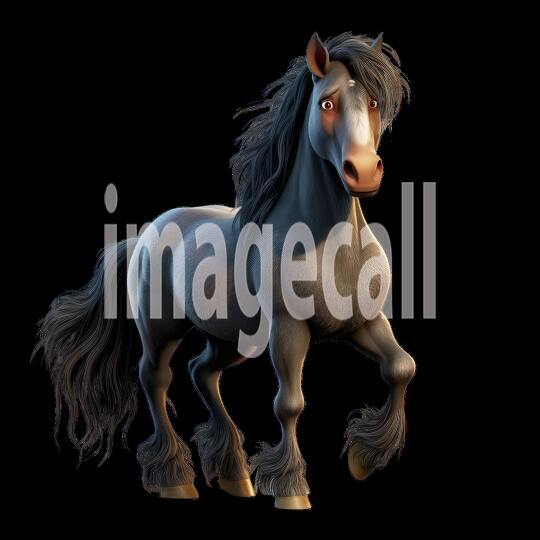 Clipart Fairy Tale Horses 6300dpi