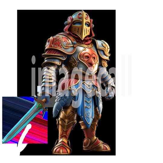 Clipart Fairy Tale Knights 11300dpi