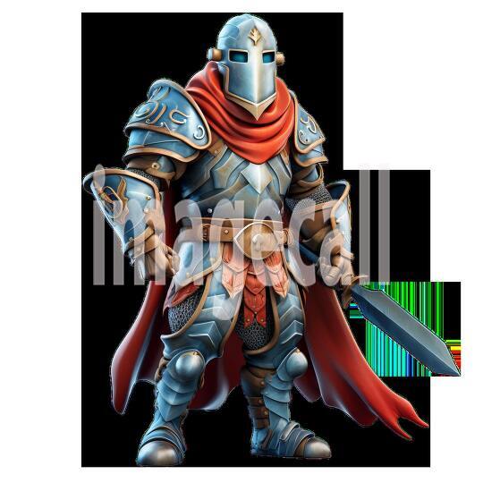 Clipart Fairy Tale Knights 13300dpi