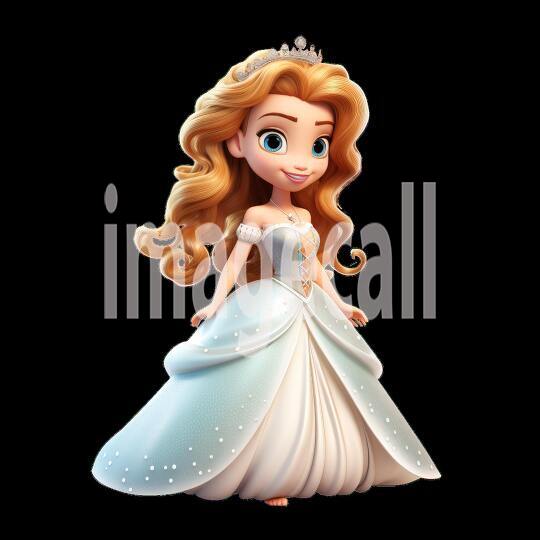 Clipart Fairy Tale Princess 10300dpi
