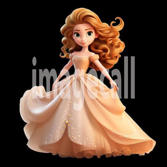 Clipart Fairy Tale Princess 12300dpi