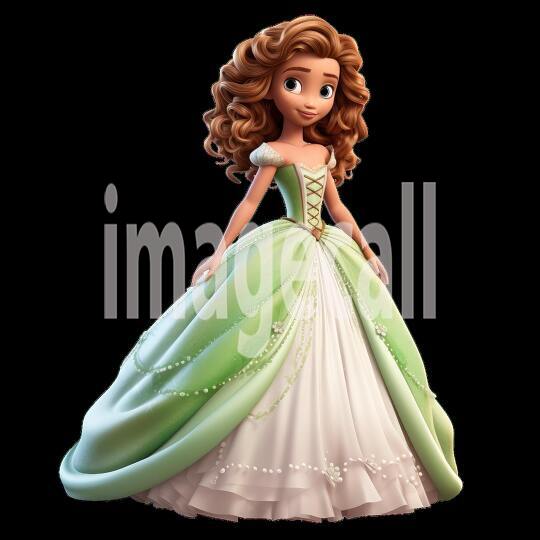 Clipart Fairy Tale Princess 1300dpi