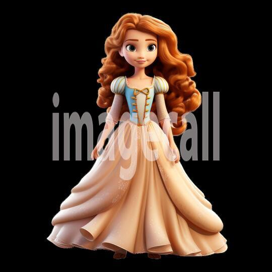 Clipart Fairy Tale Princess 14300dpi