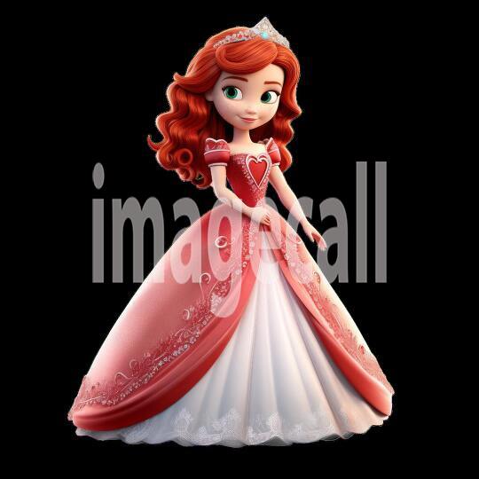 Clipart Fairy Tale Princess 17300dpi