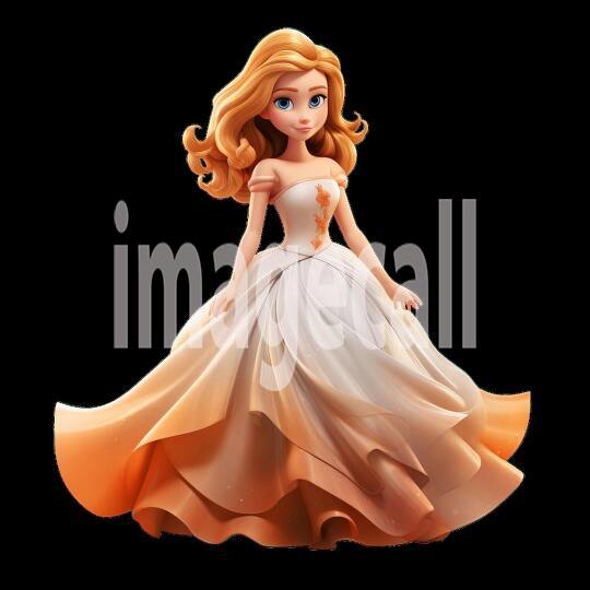 Clipart Fairy Tale Princess 18300dpi