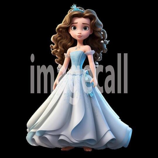 Clipart Fairy Tale Princess 19300dpi