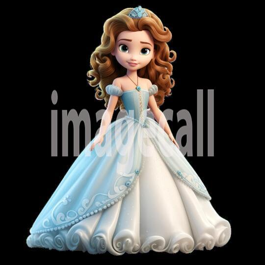 Clipart Fairy Tale Princess 20300dpi