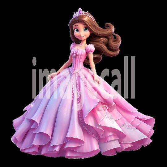Clipart Fairy Tale Princess 5300dpi