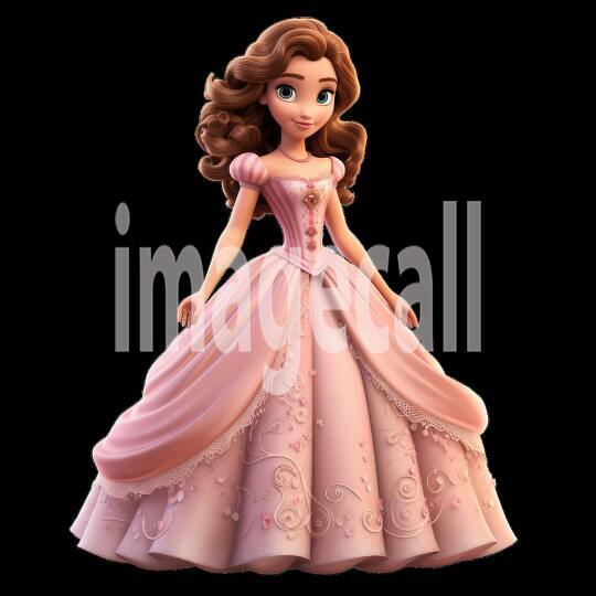 Clipart Fairy Tale Princess 8300dpi