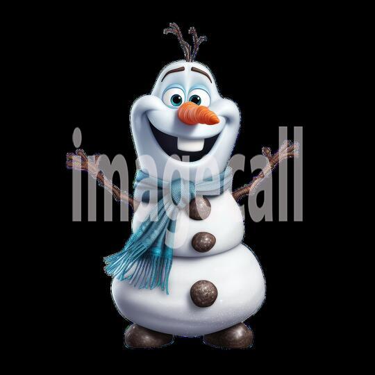 Clipart Fairy Tale Snowman 19-300dpi1