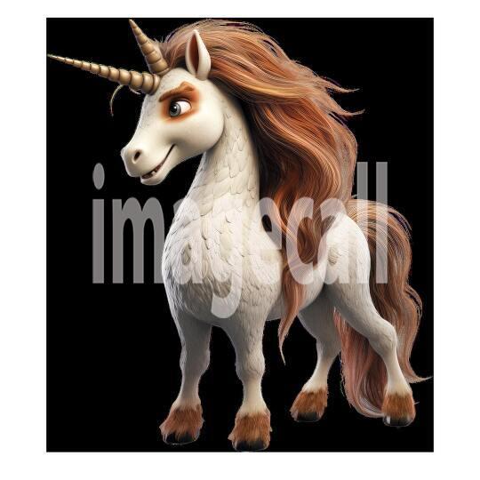 Clipart Fairy Tale Unicorn 5300dpi