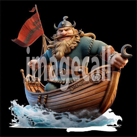 Clipart Fairy Tale Vikings 10 - 300dpi