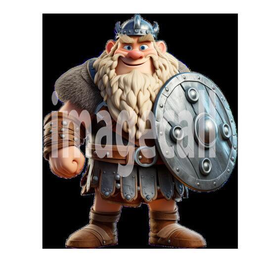 Clipart Fairy Tale Vikings 18 - 300dpi