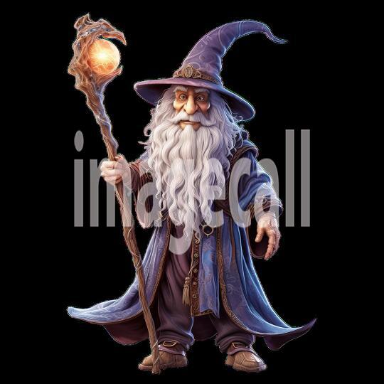Clipart Fairy Tale Wizards 12-300dpi