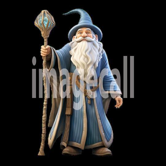 Clipart Fairy Tale Wizards 3-300dpi