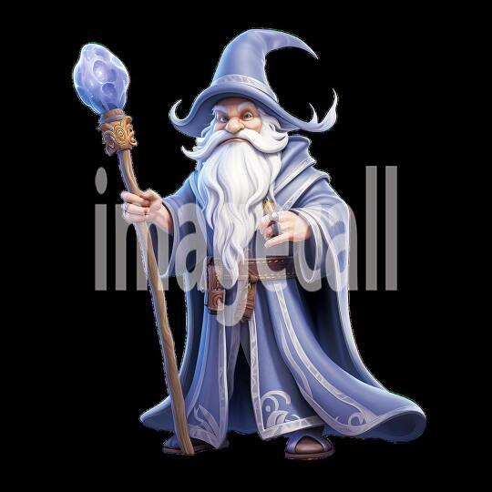 Clipart Fairy Tale Wizards 4-300dpi