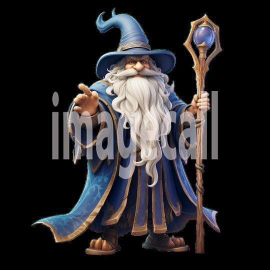 Clipart Fairy Tale Wizards 7-300dpi