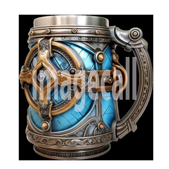 Clipart Fantasy Ale Mugs 10300dpi