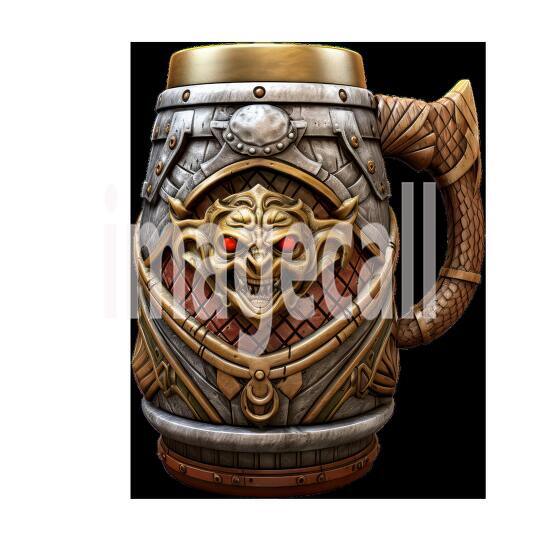 Clipart Fantasy Ale Mugs 1300dpi