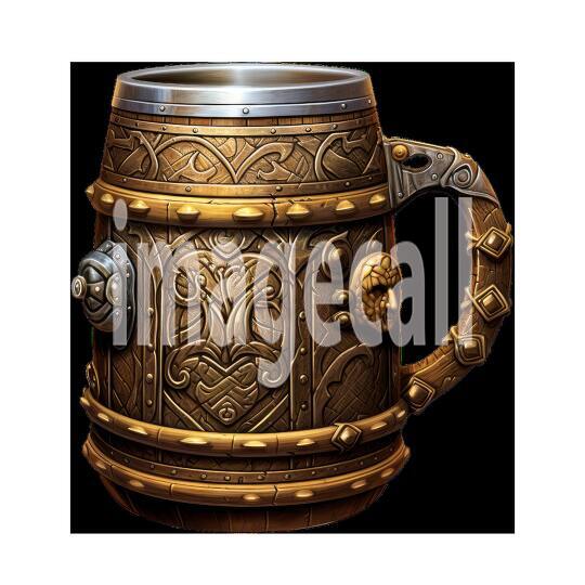 Clipart Fantasy Ale Mugs 6300dpi