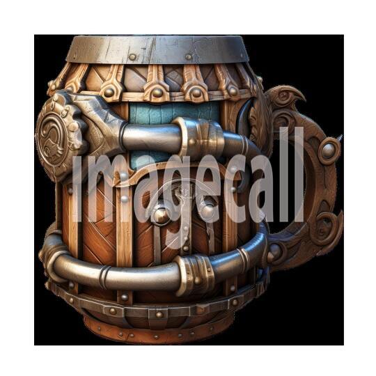 Clipart Fantasy Ale Mugs 8300dpi