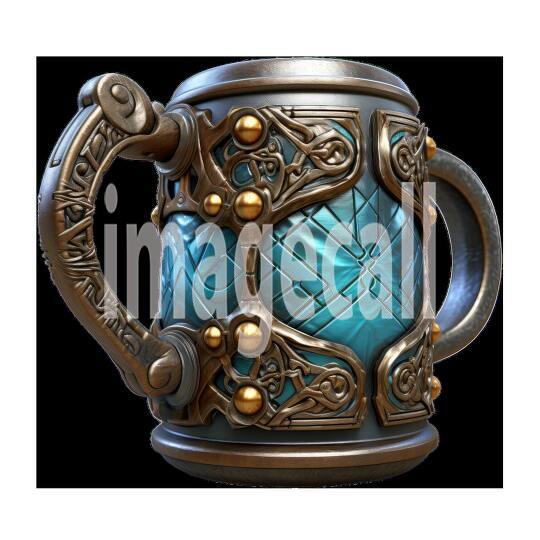 Clipart Fantasy Ale Mugs 9300dpi