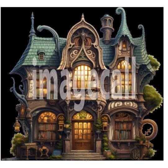 Clipart Fantasy Bookstore (1)
