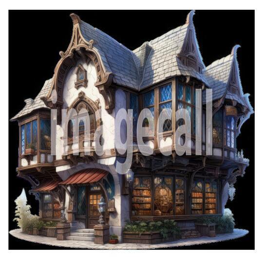 Clipart Fantasy Bookstore (10)