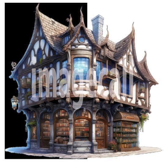Clipart Fantasy Bookstore (13)