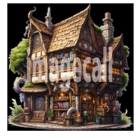 Clipart Fantasy Bookstore (14)