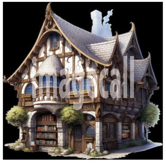 Clipart Fantasy Bookstore (17)