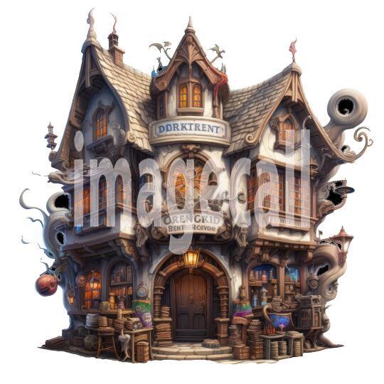 Clipart Fantasy Bookstore (3)