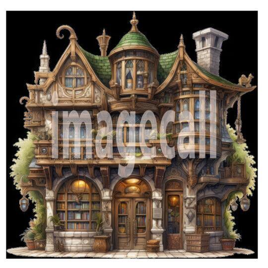 Clipart Fantasy Bookstore (5)
