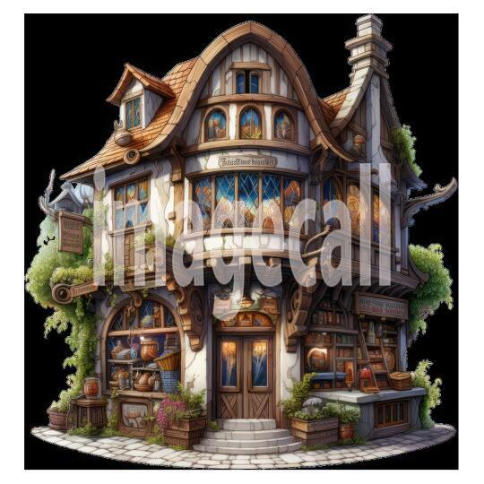 Clipart Fantasy Bookstore (9)