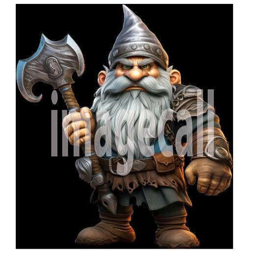 Clipart Fantasy Dwarves 10300dpi