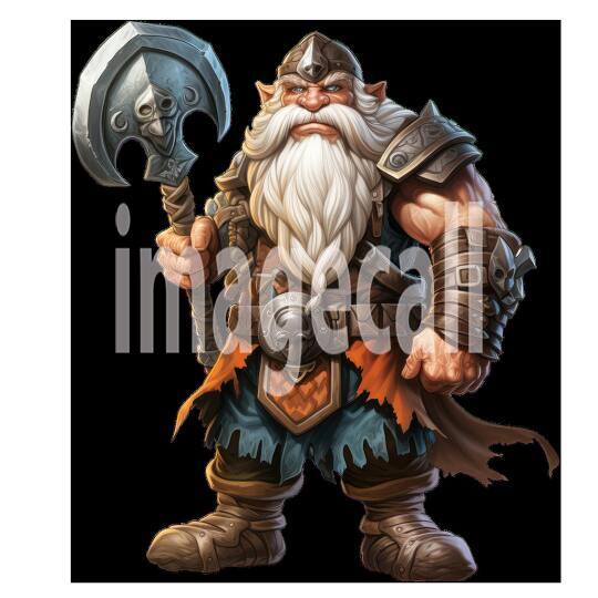 Clipart Fantasy Dwarves 12300dpi