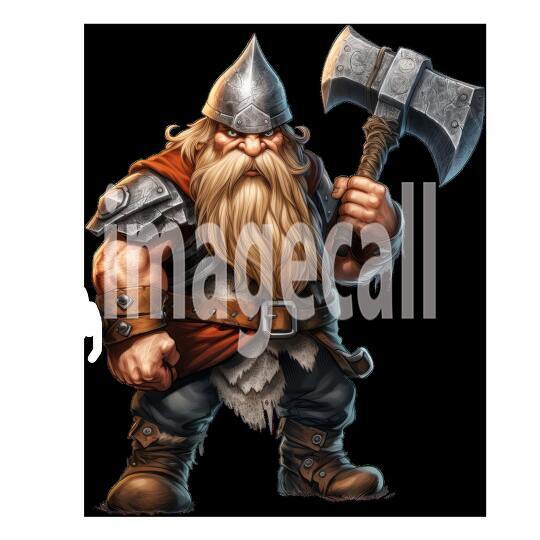 Clipart Fantasy Dwarves 14300dpi