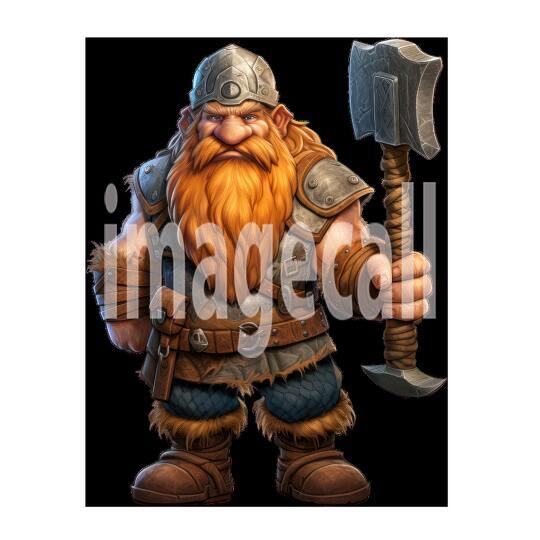 Clipart Fantasy Dwarves 5300dpi