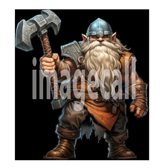 Clipart Fantasy Dwarves 6300dpi