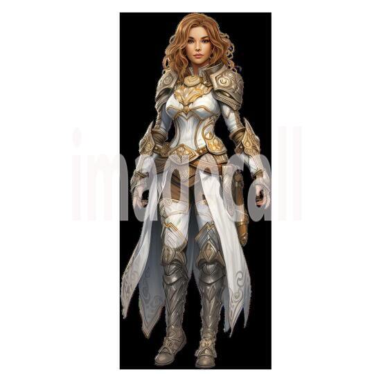 Clipart Fantasy Paladin 14300dpi