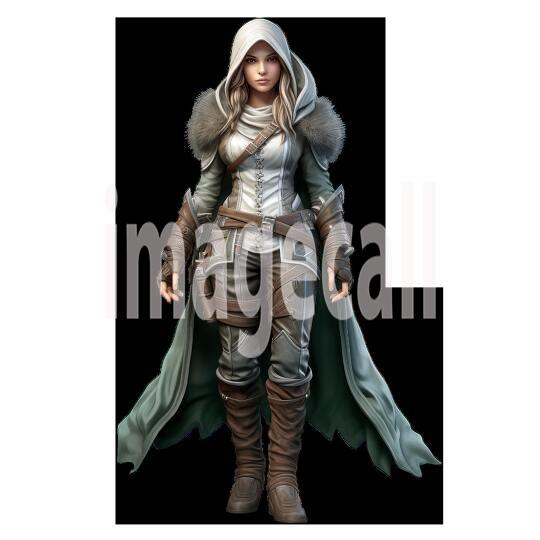 Clipart Fantasy Rogue 20300dpi