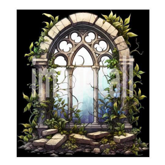 Clipart Fantasy Window (12)