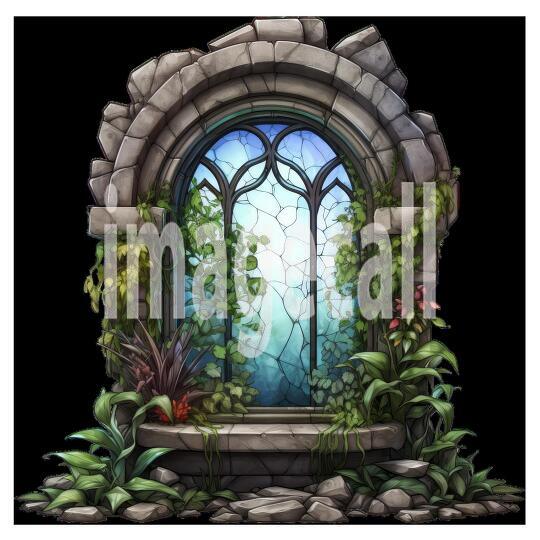 Clipart Fantasy Window (13)