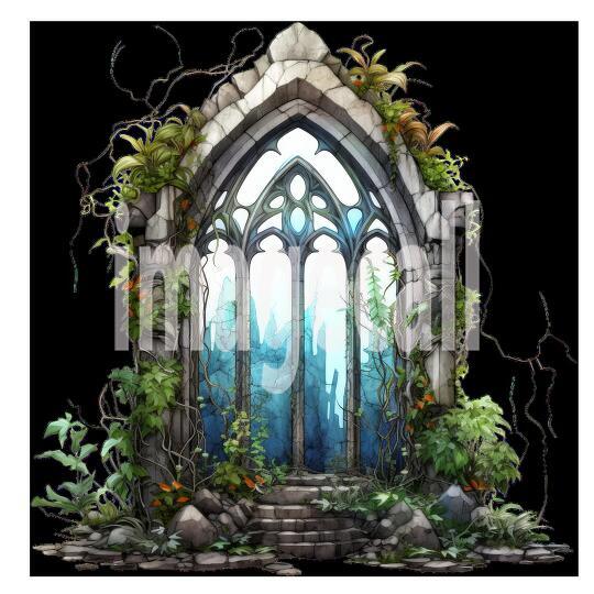 Clipart Fantasy Window (17)