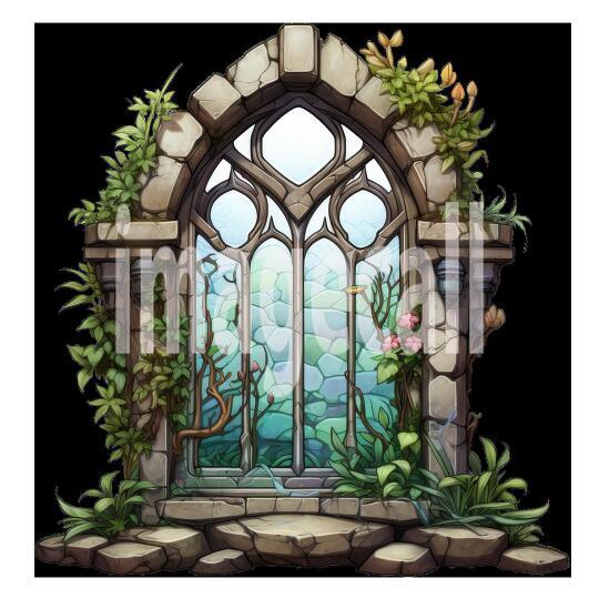Clipart Fantasy Window (4)