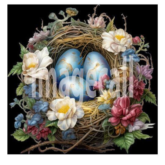 Clipart Floral Bird Nests (1)