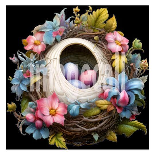 Clipart Floral Bird Nests (5)
