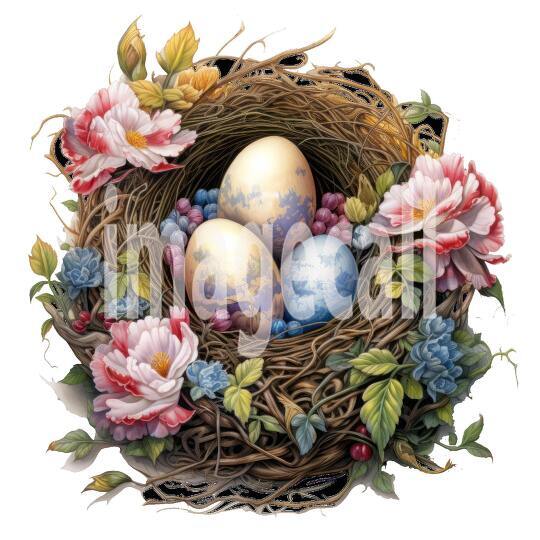 Clipart Floral Bird Nests (6)
